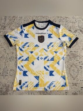 Marathon Authentic Ecuador National Team Multi Color Training Jersey Men’s Sz: L